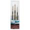 Escoda Reserva Kolinsky-Tajmyr Sable Brush - Charles Reid Signature Brush Set of 3, Pocket Round